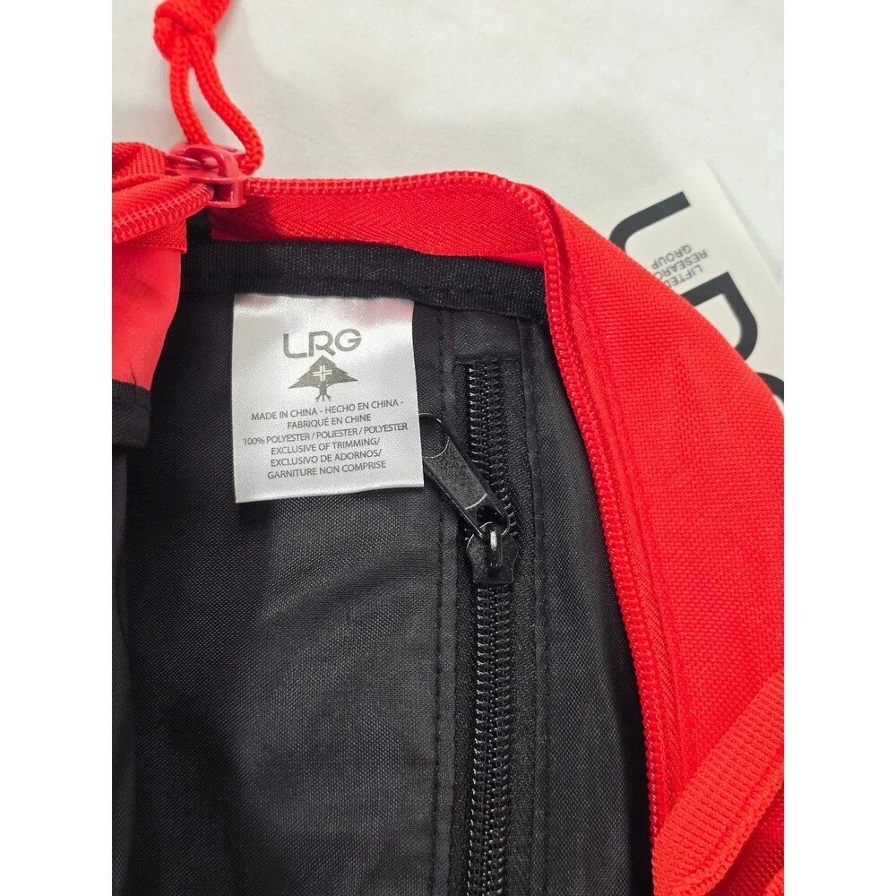 LRG Lifecycle Sling Shoulder Bag Red NWT